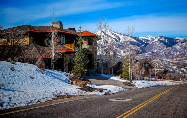 Image of scenic enclave of Hideout Canyon